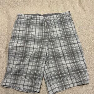 Nike Gray Plaid Men's Shorts